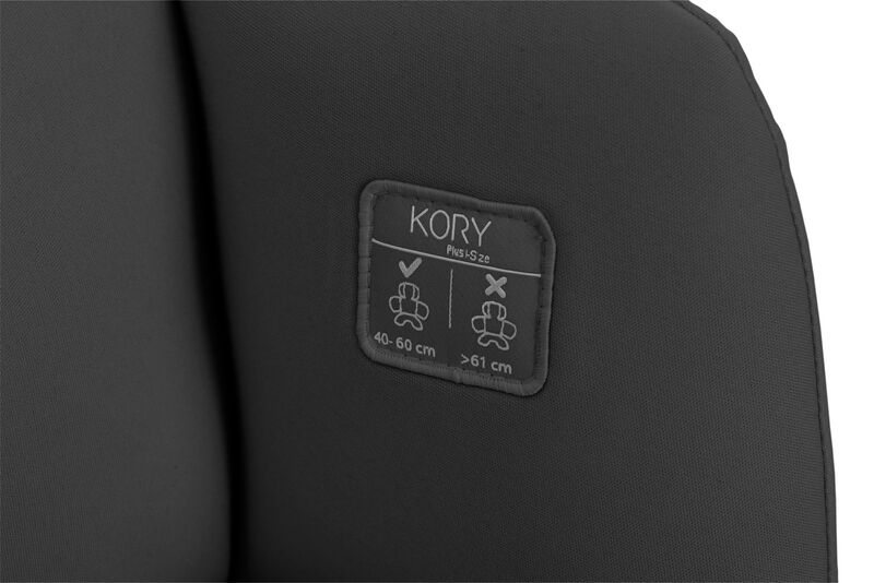 Kory Plus 2025 Baby Car Seat Black Satin image number 13